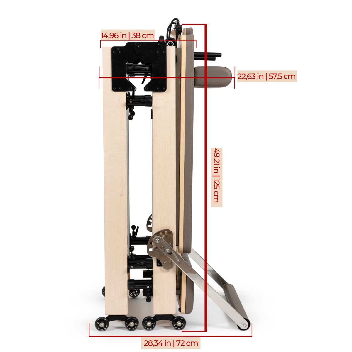 FOLD Reformer Foldable Pilates Reformer Machine